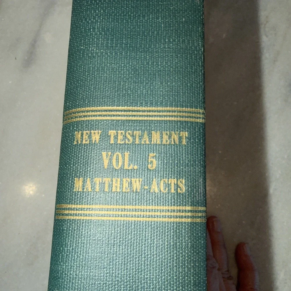 Turner Lasseter Dr. Gill's Commentary Vol. 5 Matthew-Acts John Gill Hardcover B…